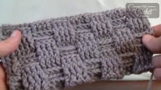 🧺 BASKET WEAVE Crochet Blanket: SUPER Textured & Easy for Beginners