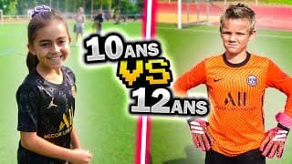 CES DEUX ENFANTS TROP FORTS AU FOOT S’AFFRONTENT!