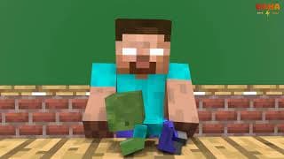 Zombie  Come To School (Minecraft Animation)