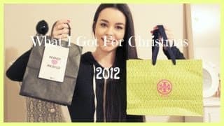 What I got for Christmas 2012