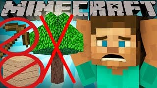 If Wood was Rare - Minecraft