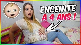 MA COPINE DE 4 ANS EST ENCEINTE !