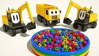 Beam Bridge Construction Car Truck Excavator Tractor Kids Toy