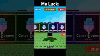 Other Players Luck VS My Luck in Grow A Garden 💀 #growagarden #gag #roblox