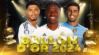 🔴CEREMONIE BALLON D'OR 2024 /🚨RODRI BALLON D'OR 2024 !