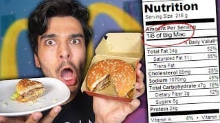 Only Eating Recommended Serving Sizes for a Day! (IMPOSSIBLE 24 HOUR FOOD CHALLENGE)