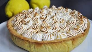 Recette facile de la tarte au citron meringuée (US subtitles - lemon pie)
