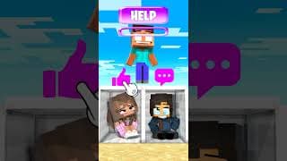 Help Baby Herobrine Choose Sadako or Aphmau