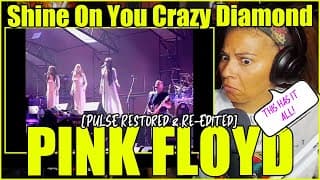 Pink Floyd - Shine On You Crazy Diamond (Parts 1-5 & 7) [PULSE Restored & Re-Edited] Reaction