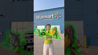 I Hid 4 Italian Brainrots in Walmart #3dprinting #italianbrainrot #shorts