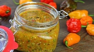 Traditional Caribbean Peppersauce (hot sauce) Recipe.