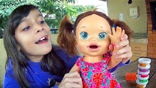 MINHA ROTINA DA MANHÃ ★ Diversão em dias de semana ★ Hora de brincar!!! BabyAlive Sarinha