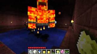 Minecraft: GOLD DUNGEON BOSS Aether Adventure Pt 13
