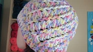 Crochet gorro facil para adulto - Con Ruby Stedman