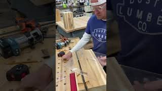 Another way to stabilize a wood crack