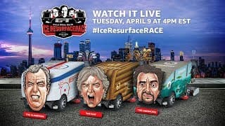 WATCH LIVE: THE GRAND TOUR GREAT WHITE NORTH ICE RESURFACERACE.