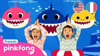 Baby Shark Dance en anglais et en français | +Comptines | Pinkfong ! Chansons pour Enfants
