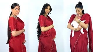 Indian Pregnancy Transformation Week by Week Progress