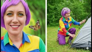 Cool CAMPING GADGETS and HACKS! *24-hour Forest Camping Challenge*