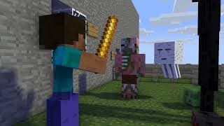 Monster School : SUPER MARIO BROS & BALDI'S BASICS - Minecraft Animation Challenge