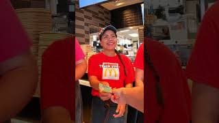 Buying 50 cheeseburgers and handing them out 🥺❤️