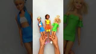 COMMENT CRÉER DE MIGNONNES TENUES POUR POUPÉES À L'AIDE DE BALLONS #shorts