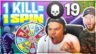 1 KILL = 1 SPIN! The Wheel Of Fortnite With WOLFIE!