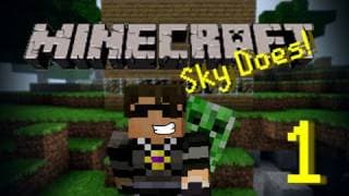 Sky Does Minecraft Episode 1 : Shelter