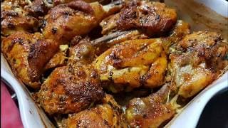 Poulet avec une superbe  marinade très économique  دجاج بتتبيلة رائعة