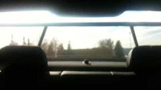 BMW E46 Coupe rear power sunshade