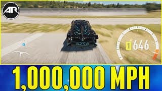Forza Horizon 2 : 1,000,000 MPH WHEEL SPEED!!!