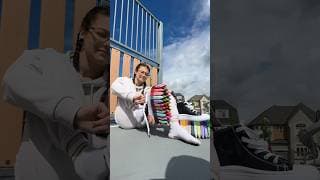 WORLDS MOST COLORFUL CHALK SHOES EVER!!