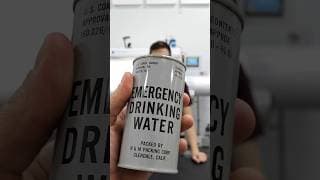 Drinking this water is an emergency