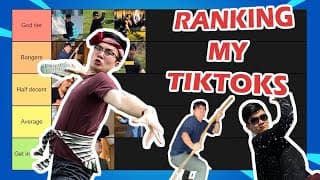 MY OWN TIKTOK TIER LIST PART 1