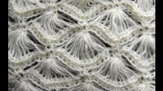 Crochet : Punto Abanico # 4