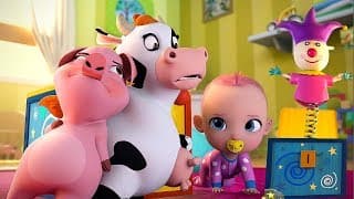 Hop fait le petit clown l Comptines pour bébé