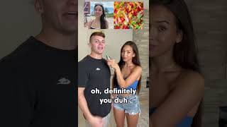 LEFT OR RIGHT? (w/ MY GF) #shorts