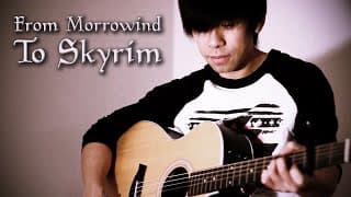 Morrowind to Skyrim- Elder Scrolls Theme (Guitar)
