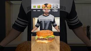 Tiny to Giant Burger 🍔