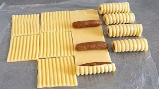 وداائما مع جديد ⁉️حلوة 4 ملاعق حلوة سهلة وسريعة بحشوة خطيييرة  كتجي خفيفة وهشيشة