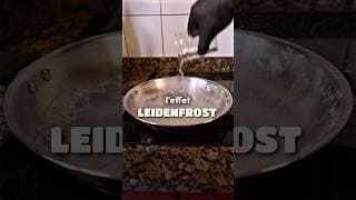 Cette astuce scientifique avec l'eau ! (Effet Leidenfrost) #science #apprendre #cuisine #expérience