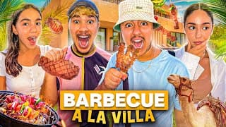 GÉANT BARBECUE AVEC NOS SOEURS DANS UNE VILLA AU MAROC ! (on leur fait manger du chameau ?)