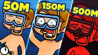 À quelle PROFONDEUR MAX. un HUMAIN peut-il ALLER (vivant) ? 🥽