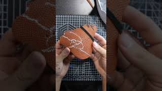 Turning a Basketball🏀 into Custom Shoes! 👟