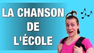 PARODIE CHANSONS : LA CHANSON DE L’ÉCOLE