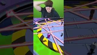 JOUER LES YEUX BANDÉS À STUMBLE GUYS LASER !! (Top 1) #kevko #stumbleguysfr
