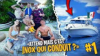 Inoxtag nous ramène à la Villa du Mexique en Bateau ! #1