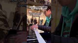 didn’t expect to get a public reaction like this… 🥲🥹 #piano #music #song #public #reaction
