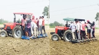 TuG oF wAr | Arjun 555 power plus vs Massey 9500 with 13 Tiller