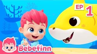 Baby Shark and Bebefinn Doo Doo Doo | EP01 | Songs for Kids | Bebefinn - Nursery Rhymes & Kids Songs